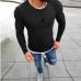 2019 Men's Autumn Sexy Skinny Sweater Solid Knitted Pullover thin sweaters O-Neck Slim Fit Sweater Pullovers Plus Size S-5XL