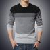 2019 New Autumn Fashion Brand Casual Sweater O-Neck Striped Slim Fit Knitting Mens Sweaters And Pullovers Men Pullover Men M-5XL