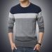 2019 New Autumn Fashion Brand Casual Sweater O-Neck Striped Slim Fit Knitting Mens Sweaters And Pullovers Men Pullover Men M-5XL