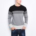 2019 New Autumn Fashion Brand Casual Sweater O-Neck Striped Slim Fit Knitting Mens Sweaters And Pullovers Men Pullover Men M-5XL