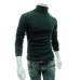 2019 New Autumn Winter Men'S Sweater Men'S Turtleneck Solid Color Casual Sweater Men's Slim Fit Brand Knitted Pullovers