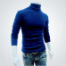 2019 New Autumn Winter Men'S Sweater Men'S Turtleneck Solid Color Casual Sweater Men's Slim Fit Brand Knitted Pullovers