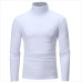 2019 New Autumn Winter Men'S Sweater Men'S Turtleneck Solid Color Casual Sweater Men's Slim Fit Brand Knitted Pullovers 7 color