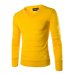 2019 New Cotton Sweater Men Long Sleeve Pullover  Outwear Man V-Neck sweaters Tops slim Solid Fit Knitting Clothing 7 Colors