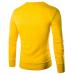 2019 New Cotton Sweater Men Long Sleeve Pullover  Outwear Man V-Neck sweaters Tops slim Solid Fit Knitting Clothing 7 Colors