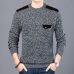 2019 New Fashion Brand Sweater For Mens Pullovers Slim Fit  Jumpers Knitwear O-Neck Autumn Korean Style Casual Clothing Male