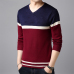 2019 New Fashion Brand Sweater  Man Pullovers Warm Slim Fit Jumpers Knitwear Woolen Autumn Korean Style Casual Mens Clothes