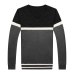 2019 New Fashion Brand Sweater  Man Pullovers Warm Slim Fit Jumpers Knitwear Woolen Autumn Korean Style Casual Mens Clothes