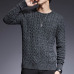 2019 New Fashion Brand Sweaters Man Pullovers O-Neck Slim Fit Jumpers Knitwear Thick Autumn Korean Style Casual Mens Clothes