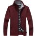 2019 New Sweater Men Autumn Winter SweaterCoats Male Thick Faux Fur Wool Mens Sweater Jackets Casual Zipper Knitwear Size M-3XL