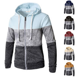 2019 Newest Men Zip Up Casual Elastic Sweater Coat Tops Jacket Outwear Sweater Jogger Zipper Men Autumn Winter Hoody Sweatercoat