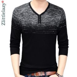 2019 brand new casual social striped pullover men sweater shirt jersey clothing pull sweaters mens fashion male knitwear 258