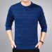 2019 brand social cotton thin men's pullover sweaters casual crocheted striped knitted sweater men masculino jersey clothes 5066