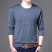 2019 brand social cotton thin men's pullover sweaters casual crocheted striped knitted sweater men masculino jersey clothes 5066