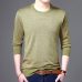 2019 brand social cotton thin men's pullover sweaters casual crocheted striped knitted sweater men masculino jersey clothes 5066