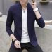 2019 knitting cardigan male v-neck outer wear in the spring and autumn light fashion handsome recreational sweater