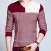 2019 new designer pullover patchwork men sweater dress jersey knitted sweaters mens wear slim fit knitwear fashion clothing 3129