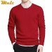 5XL Mens Pullover Sweaters 2018 Spring New Cotton O Neck Sweater jumpers Winter Autumn Male Knitwear Blue Gray Black Green Red