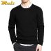 5XL mens pullover sweaters 2017 Autumn new solid cotton O neck sweater jumpers Winter male knitwear man Blue Gray Black Green