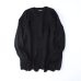 Black Red Striped Hole Knit Sweaters Autumn Winter Sweater Fashion Long Paragraph Oversized Jumpers Men Women All-match Clothing