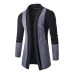 Brand New 2019 Autumn Winter Patchwork Cardigan Men