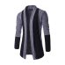 Brand New 2019 Autumn Winter Patchwork Cardigan Men