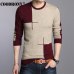 COODRONY 2019 Winter New Arrivals Thick Warm Sweaters O-Neck Wool Sweater Men Brand Clothing Knitted Cashmere Pullover Men 66203