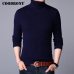 COODRONY Christmas Sweater Men Clothes 2019 Winter Thick Warm Mens Sweaters Casual Classic Turtleneck Cashmere Pullover Men 8253