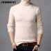 COODRONY Mens Sweaters Cashmere Cotton Sweater Men Soft Knitwear Pull Homme Winter Thick Warm Turtleneck Wool Pullover Men 91011