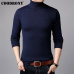 COODRONY Mens Sweaters Cashmere Cotton Sweater Men Soft Knitwear Pull Homme Winter Thick Warm Turtleneck Wool Pullover Men 91011