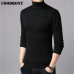 COODRONY Mens Sweaters Cashmere Cotton Sweater Men Soft Knitwear Pull Homme Winter Thick Warm Turtleneck Wool Pullover Men 91011