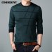 COODRONY Sweater Men Casual Striped O-Neck Pullover Men Clothes 2018 Autumn New Arrivals Pull Homme Plus Size Thin Sweaters 8150