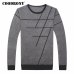 COODRONY Sweater Men Casual Striped O-Neck Pullover Men Clothes 2018 Autumn New Arrivals Pull Homme Plus Size Thin Sweaters 8150