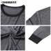 COODRONY Sweater Men Casual Striped O-Neck Pullover Men Clothes 2018 Autumn New Arrivals Pull Homme Plus Size Thin Sweaters 8150