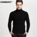 COODRONY Winter Thick Warm Cashmere Sweater Men Turtleneck Mens Sweaters Slim Fit Pullover Men Classic Wool Knitwear Pull Homme