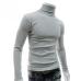 Cncool New Autumn Mens Sweaters Casual Male turtleneck Man's Black Solid Knitwear Slim Brand Clothing Sweater