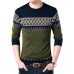 Covrlge New Male Sweater 2019 Autumn Winter Fashion O-neck Pullover Casual Slimfit Mens Wool Knitted Polo Shirt Sweaters MZL014