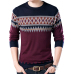 Covrlge New Male Sweater 2019 Autumn Winter Fashion O-neck Pullover Casual Slimfit Mens Wool Knitted Polo Shirt Sweaters MZL014