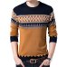 Covrlge New Male Sweater 2019 Autumn Winter Fashion O-neck Pullover Casual Slimfit Mens Wool Knitted Polo Shirt Sweaters MZL014