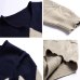 DIMUSI Autumn Winter Mens Pullover Sweater Men Turtleneck Casual V-Neck Sweater Men's Slim Fit Knitted Pullovers Clothing 3XL