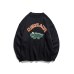 Dinosaur Lovely Sweater Men 2018 Winter Pullover Men's Sweaters Oversized Boy Student Sweater Black Khaki