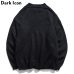 Dinosaur Lovely Sweater Men 2018 Winter Pullover Men's Sweaters Oversized Boy Student Sweater Black Khaki