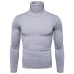 FAVOCENT Winter Warm Turtleneck Sweater Men Fashion Solid Knitted Mens Sweaters 2018 Casual Male Double Collar Slim Fit Pullover