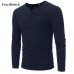 Free Ostrich Men's Slim Sweaters Casual V-neck Sweaters For  Autumn Winter Men's Athleisure Tops Fashion Blouse Hot Sales