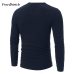 Free Ostrich Men's Slim Sweaters Casual V-neck Sweaters For  Autumn Winter Men's Athleisure Tops Fashion Blouse Hot Sales