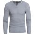 Free Ostrich Men's Slim Sweaters Casual V-neck Sweaters For  Autumn Winter Men's Athleisure Tops Fashion Blouse Hot Sales