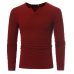 Free Ostrich Men's Slim Sweaters Casual V-neck Sweaters For  Autumn Winter Men's Athleisure Tops Fashion Blouse Hot Sales