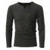 Free Ostrich Men's Slim Sweaters Casual V-neck Sweaters For  Autumn Winter Men's Athleisure Tops Fashion Blouse Hot Sales