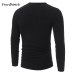 Free Ostrich Men's Slim Sweaters Casual V-neck Sweaters For  Autumn Winter Men's Athleisure Tops Fashion Blouse Hot Sales