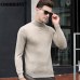 Free Shipping Fashion Classic Solid Color Turtleneck Sweater Men Winter Warm Pullover Men Slim Fit Cashmere Woolen Sweaters 6347